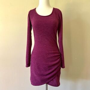 Purple Sweater Dress